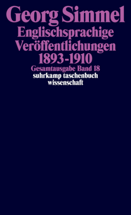 Englischsprachige Veröffentlichungen 1893-1910