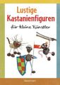 Lustige Kastanienfiguren.