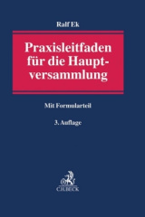 Praxisleitfaden für die Hauptversammlung