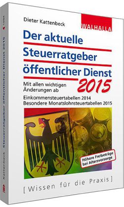 Der aktuelle Steuerratgeber öffentlicher Dienst 2015