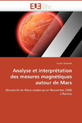 Analyse et interprétation des mesures magnétiques autour de Mars