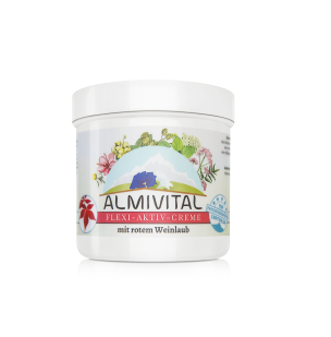 Almivital Flexi-aktiv Creme mit rotem Weinlaub 250 ml