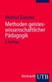 Methoden geisteswissenschaftlicher Pädagogik