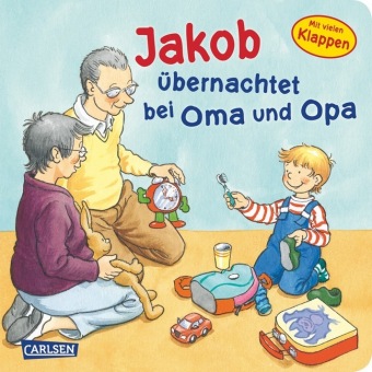 Jakob übernachtet bei Oma und Opa