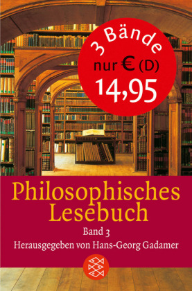 Philosophisches Lesebuch, 3 Bde.