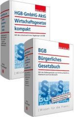 BGB Bürgerliches Gesetzbuch. HGB, GmbH, AktG, Wirtschaftsgesetze kompakt, 2 Bde.