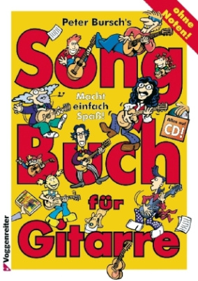 Peter Bursch's Songbuch für Gitarre, m. Audio-CD
