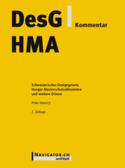 DesG / HMA Kommentar (f. d,. Schweiz)