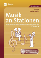 Musik an Stationen, Klasse 4, m. Audio-CD