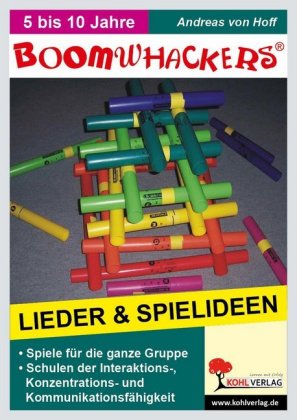 Boomwhackers, Lieder und Spielideen, m. CD-ROM