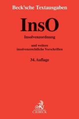 InsO, Insolvenzordnung und weitere insolvenzrechtliche Vorschriften