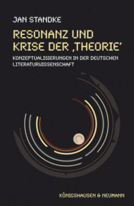 Resonanz und Krise der ,Theorie'