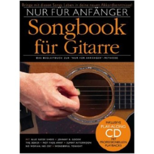 Nur für Anfänger, Songbook für Gitarre, m. Audio-CD. Bd.1