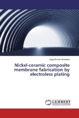 Nickel-ceramic composite membrane fabrication by electroless plating