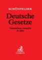 Schönfelder Deutsche Gesetze, gebundene Ausgabe ohne Fortsetzung. Ausg.II/2014