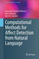 Computational Methods for Affect Detection from Natural Language