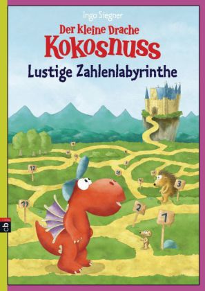 Der kleine Drache Kokosnuss - Lustige Zahlen-Labyrinthe