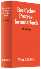 Beck'sches Prozessformularbuch, m. CD-ROM