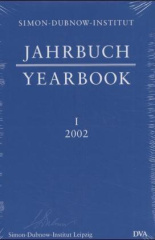 Jahrbuch des Simon-Dubnow-Instituts. Simon Dubnow Institute Yearbook. Bd.1/2002