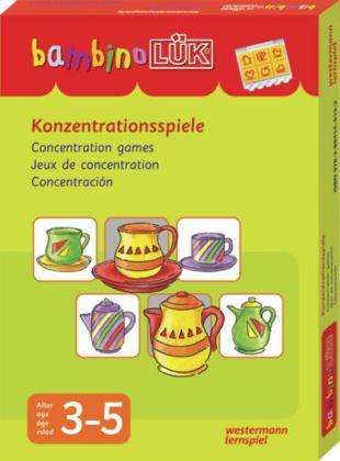 Konzentrationsspiele, Set. Concentration games. Jeux de concentration. Tl.1