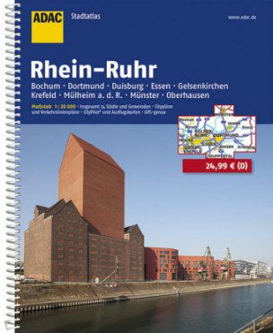 ADAC StadtAtlas Rhein-Ruhr