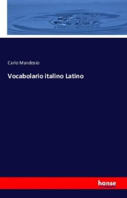 Vocabolario italino Latino