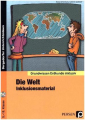 Die Welt - Inklusionsmaterial Erdkunde, m. CD-ROM