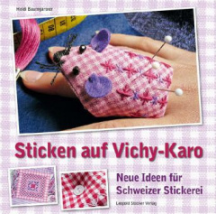 Sticken auf Vichy-Karo