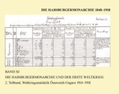 Die Habsburgermonarchie 1848-1918 / Die Habsburgermonarchie 1848-1918 Band XI/2: Die Habsburgermonarchie und der Erste Weltkrieg, 2. Teilband