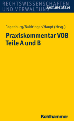 Praxiskommentar VOB - Teile A und B