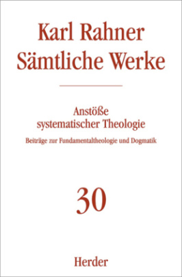 Anstöße systematischer Theologie