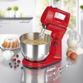 GOURMETmaxx Küchenmaschine mit abnehmbarem Handmixer in Ro