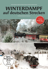 Winterdampf auf deutschen Strecken