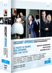 Mozart Opern: Cosi fan tutte - Don Giovanni - Le nozze di Figaro