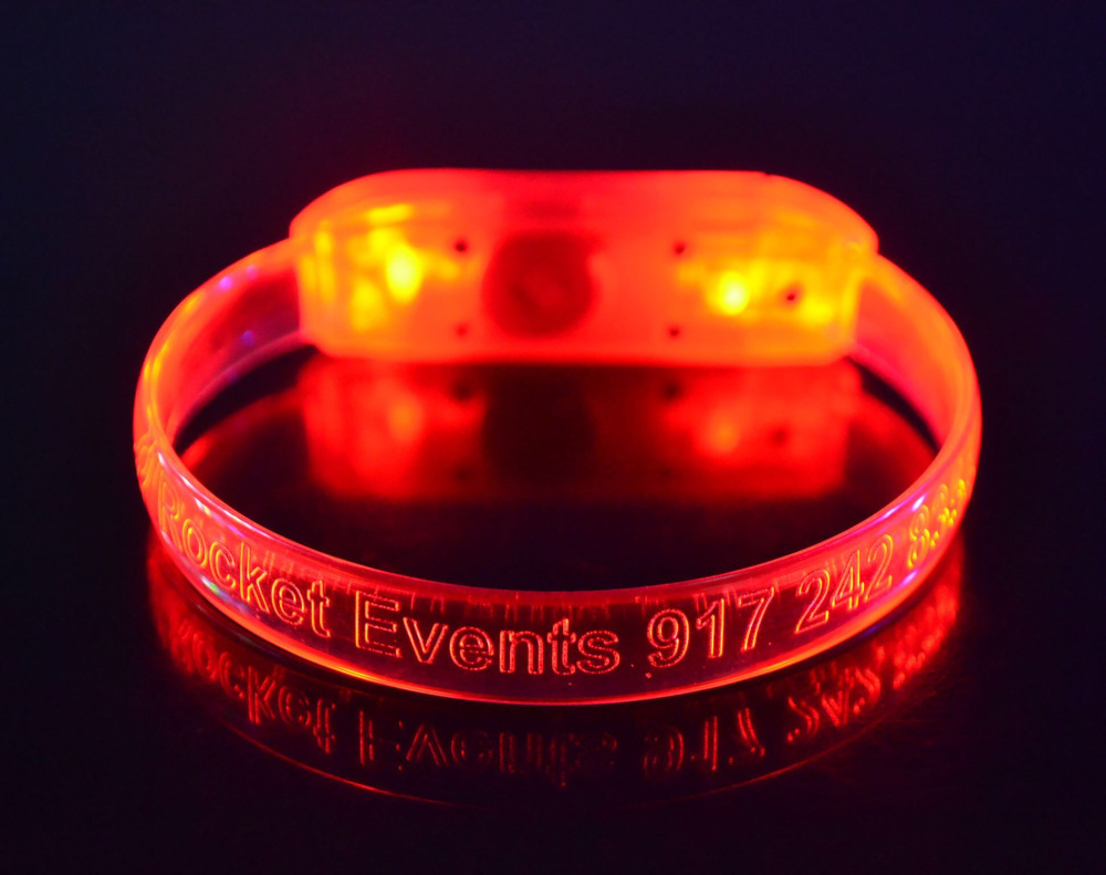 LED-Armband rot