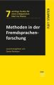 Methoden der Fremdsprachenforschung