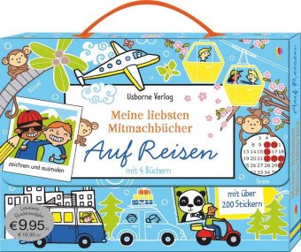 Meine liebsten Mitmachbücher - Auf Reisen, 4 Bde.