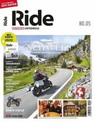 RIDE - Motorrad unterwegs - Schweiz. No.5