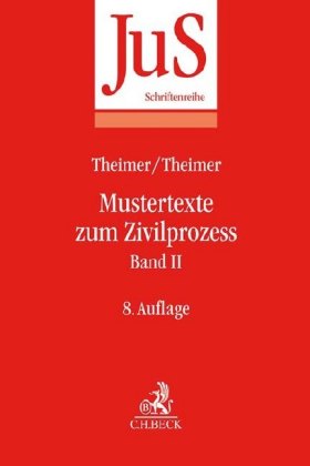 Mustertexte zum Zivilprozess. Bd.2