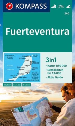 KOMPASS Wanderkarte Fuerteventura