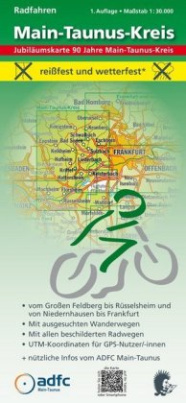 MeKi-Radwanderkarten mit ADFC-Tourenvorschlägen - Radfahren - Main-Taunus-Kreis