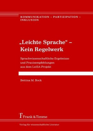 "Leichte Sprache" - Kein Regelwerk