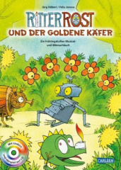 Ritter Rost und der goldene Käfer, m. Audio-CD