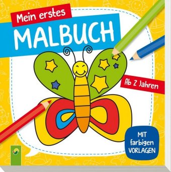 Mein erstes Malbuch (Schmetterling)