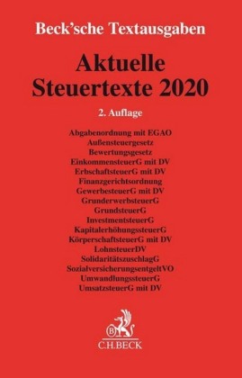 Aktuelle Steuertexte 2020