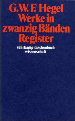 Werke in zwanzig Bänden, Register