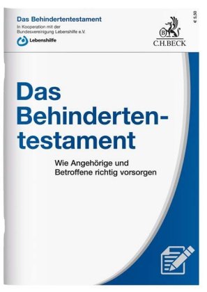 Das Behindertentestament