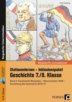 Stationenlernen Geschichte 7./8. Klasse - inklusiv. Bd.2