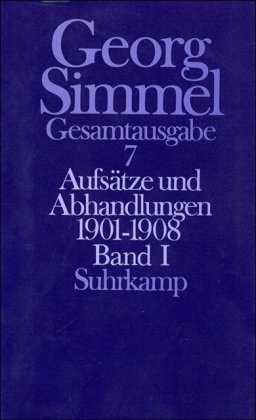 Aufsätze und Abhandlungen 1901-1908. Tl.1