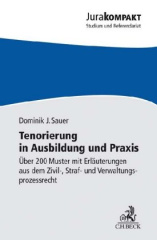 Tenorierung in Ausbildung und Praxis